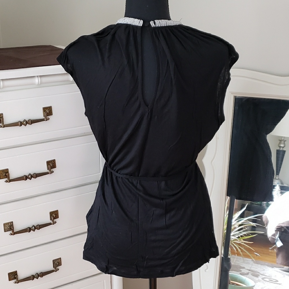 H&M dressy black shirt - Picture 3 of 5